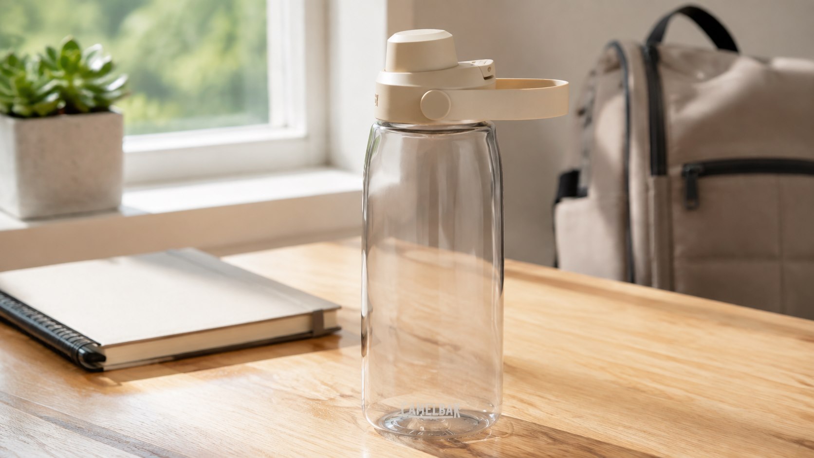 CamelBak Thrive Chug 1 l: klare Flasche gegen Nachfüllstress